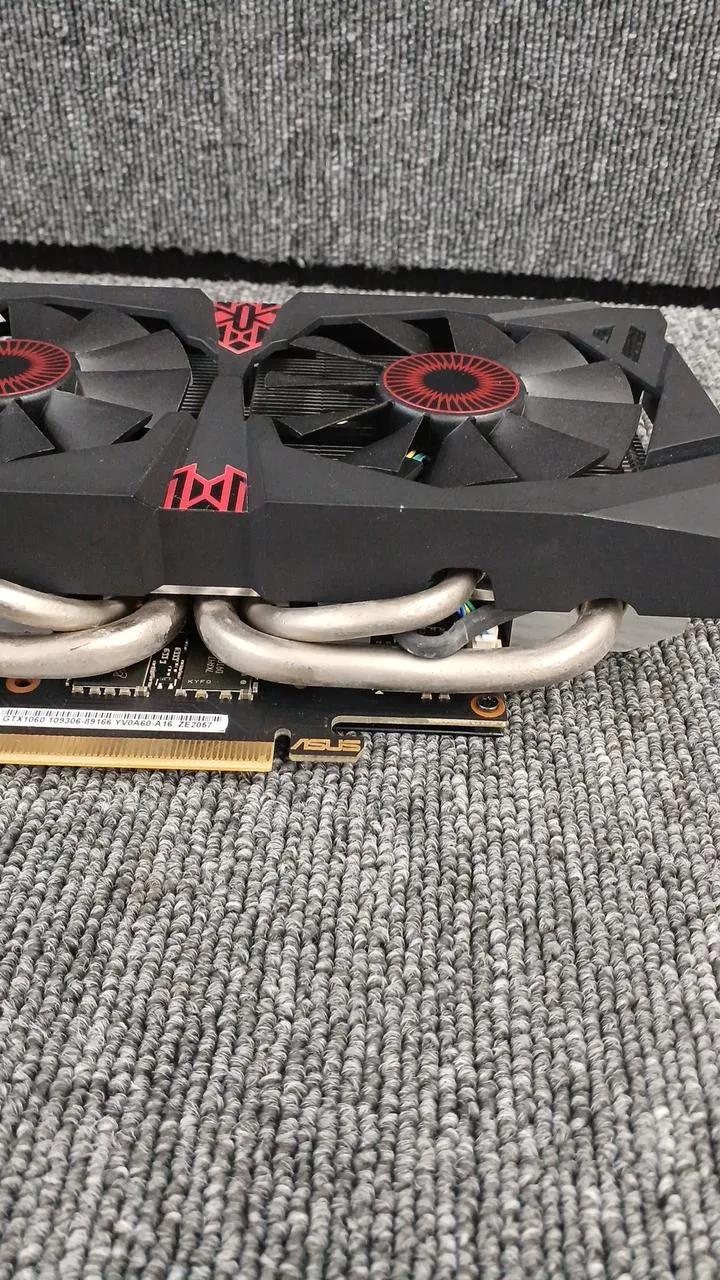Carte graphique ASUS : STRIX-GTXI1060-DC2O6G
