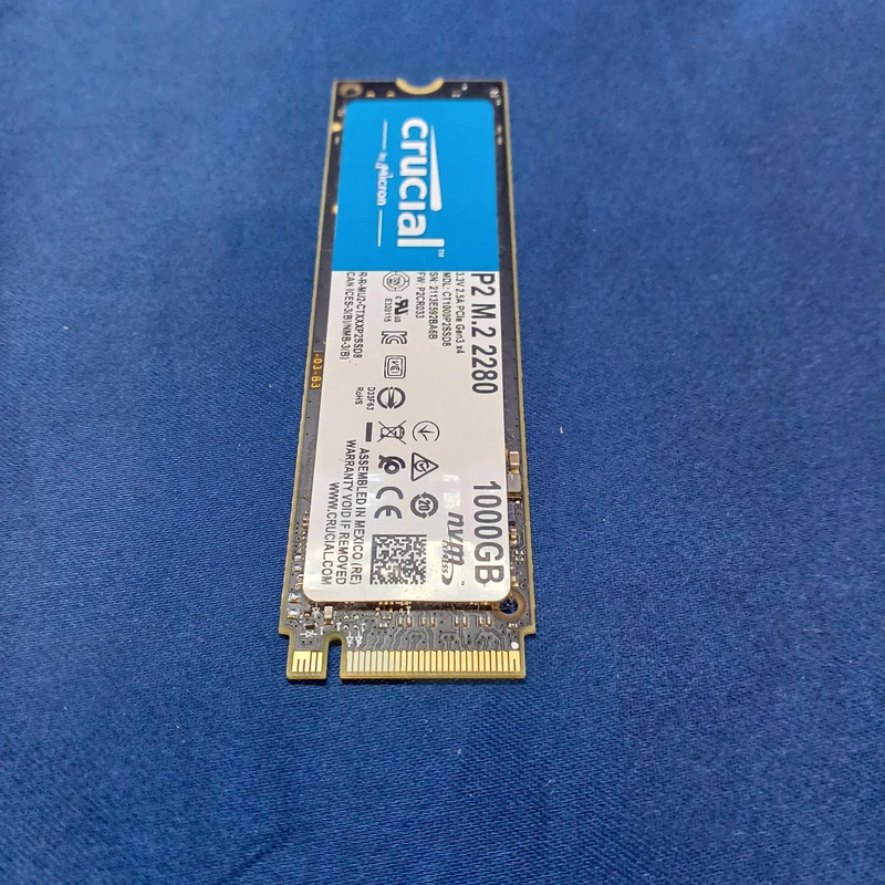 SSD CRUCIAL CT1000P2SSD8 (1 To)