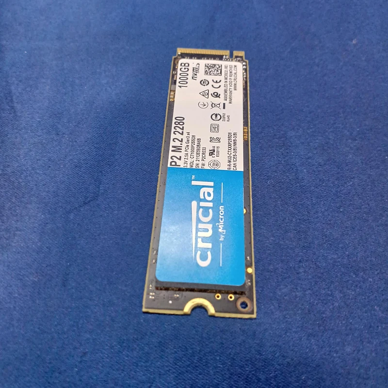 SSD CRUCIAL CT1000P2SSD8 (1 To)