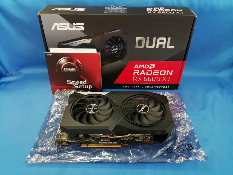 Carte graphique ASUS : DUAL-RX6600XT-O8G