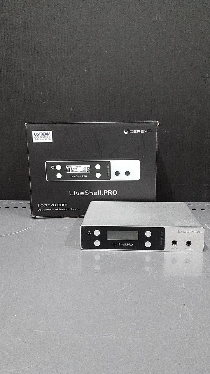 Dispositif de diffusion en direct CEREVO LIVESHELL.PRO CDP-LS02A