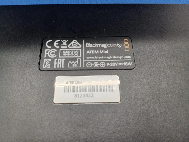 Mélangeur vidéo et audio BLACKMAGICDESIGN ATEM MINI