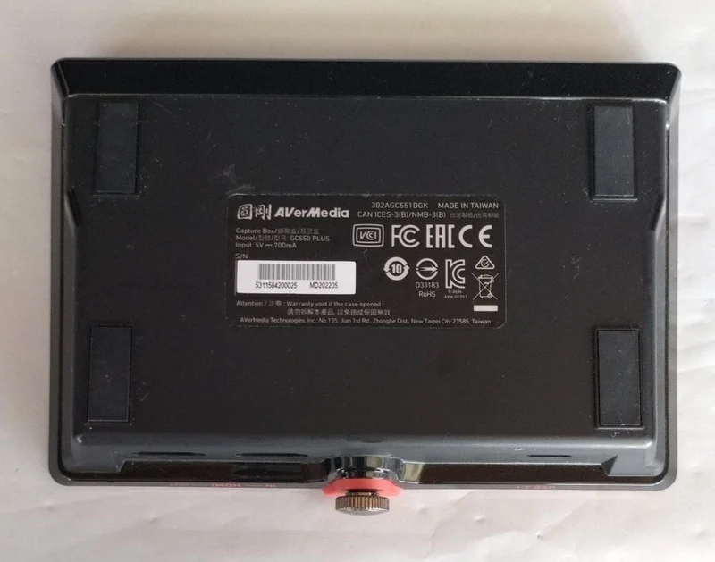 [À DÉCHETER] Dispositif de capture AVERMEDIA GC550 PULUS
