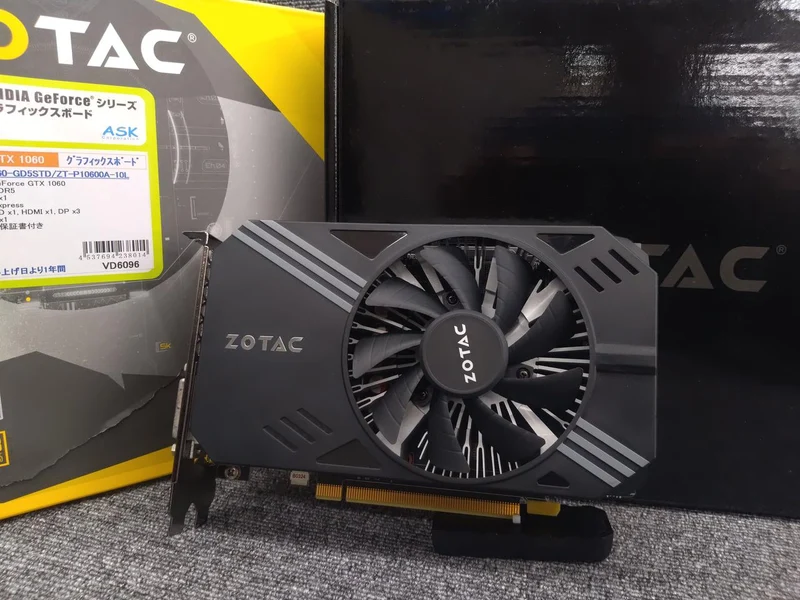 Carte graphique ZOTAC : ZT=GTX1060-GD5STD