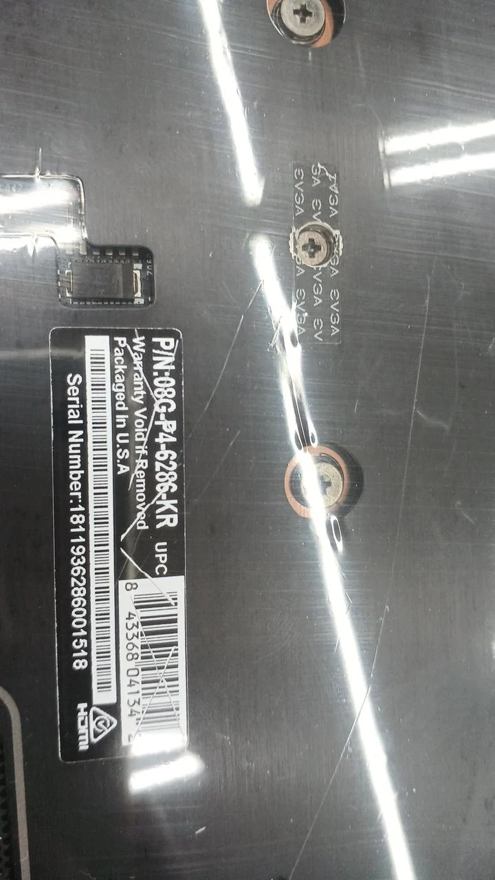 Carte graphique EVGA 08G-P4-6286-KR