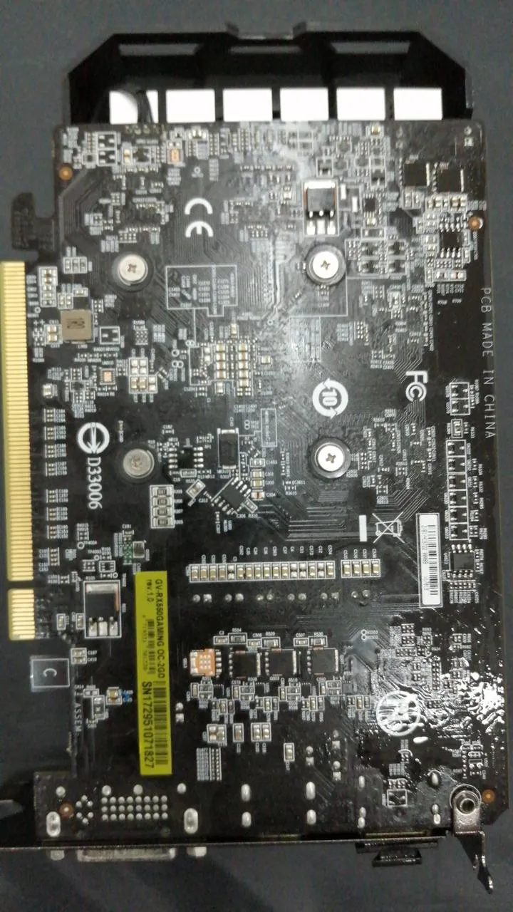 Carte graphique GIGABYTE GV-RX550 GAMING OC-2GD