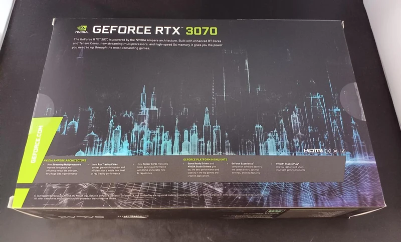 Carte graphique GALAKURO RTX3070 8 Go