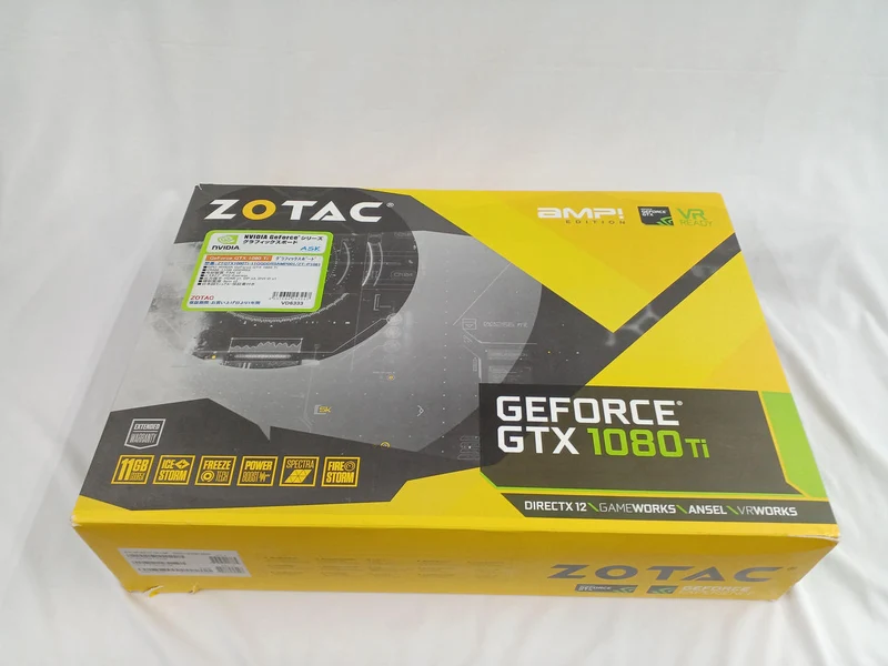 Carte graphique ZOTAC : GEFORCE GTR 1080 TI 11 Go