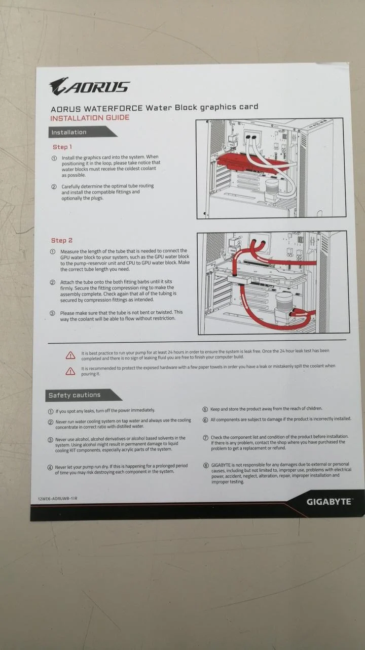 Carte graphique AORUS : GV-N208TAORUSX WB-11GC