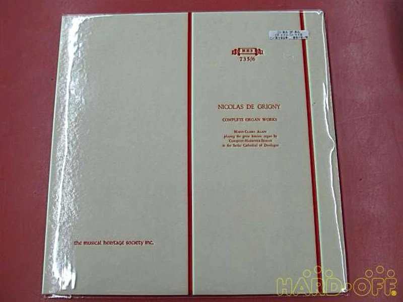 Autres marques de disques classiques NICHOLAS DE GRIGNY : INTÉGRALE