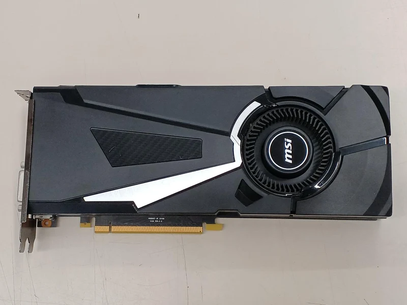 Carte graphique MSI : GTX 1080 AERO 8G