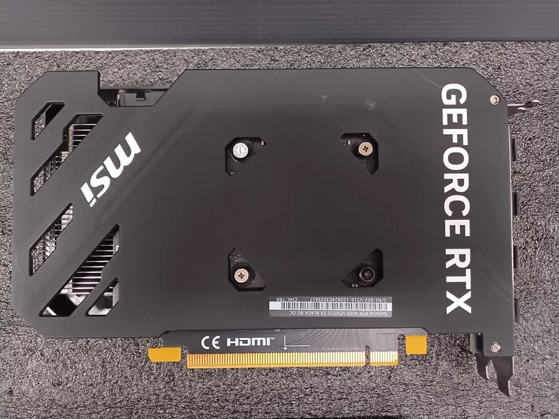 Carte graphique MSI RTX 4060 VENTUS 2X 8 Go