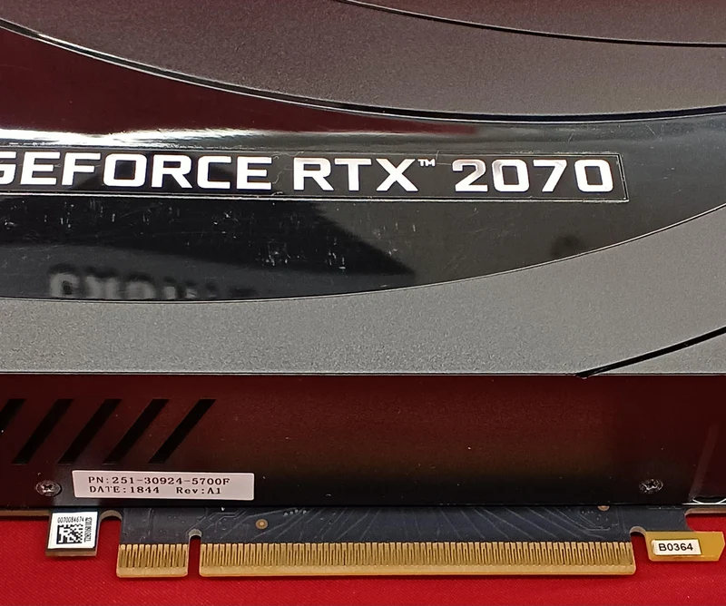 Carte graphique ZOTAC NVIDIA PCI-EXPRESS RTX 2070 8 Go à turbine