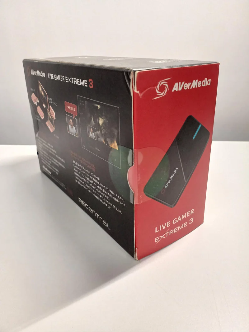 AVERMEDIA Boîtier d'acquisition vidéo USB LIVE GAMER EXTREME 3 (GC551G2)