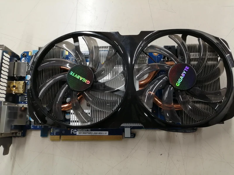 Carte graphique GIGABYTE : GV-N66TWF2-2GD