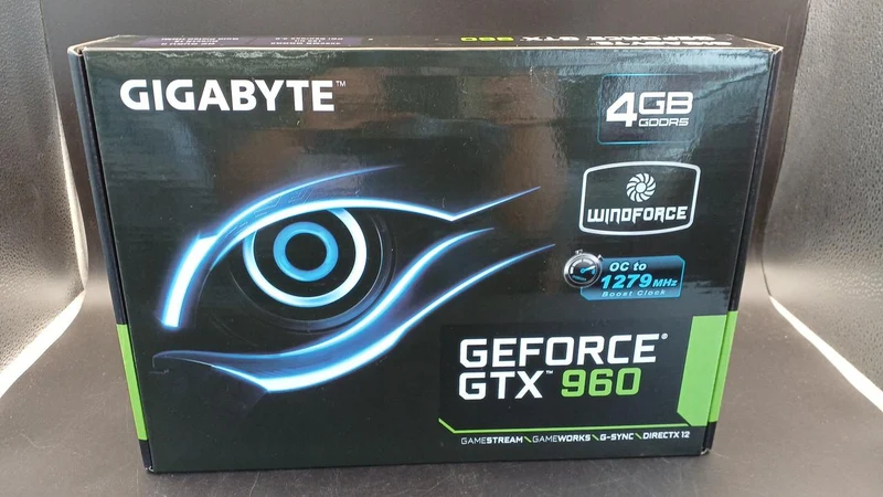 Carte graphique GIGABYTE NVIDIA PCI-EXPRESS GV-N960WF2OC-4GD