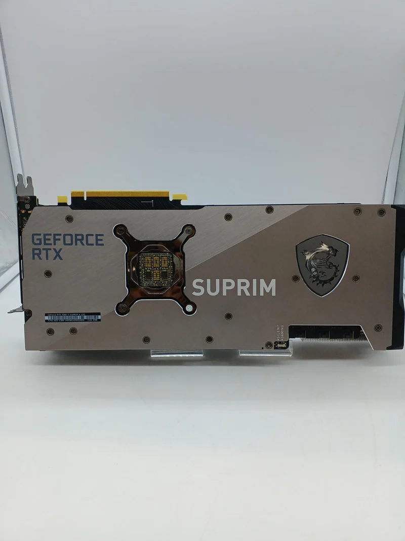 Carte graphique MSI : GEFORCE RTX3080 TI SUPRIM X 12