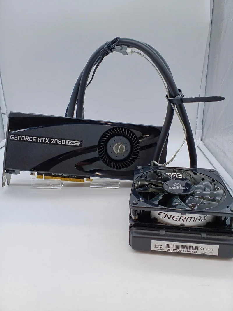 Carte graphique SYCOM : RTX 2080 SUPER avec refroidissement liquide