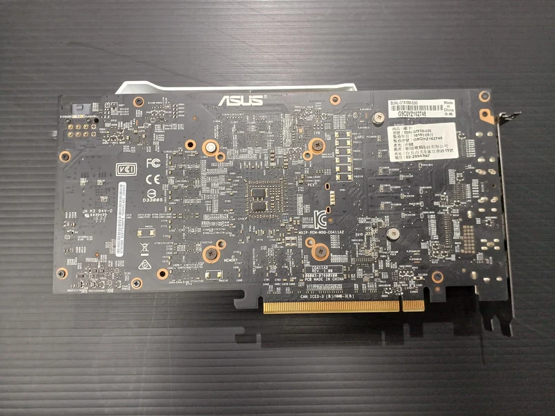 ASUS GTX1060 3 Go DOUBLE GTX1060-O3G