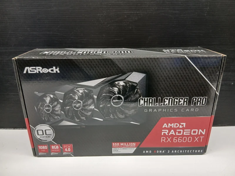 Carte graphique ASROCK RX6600XT CLP 8 Go