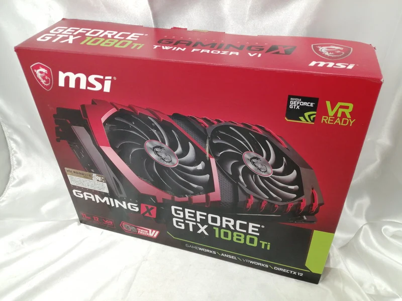 Carte graphique MSI : GEFORCE GTX1080 TI GAMING