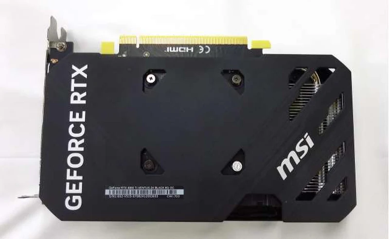 Carte graphique MSI : GEFORCE RTX 4060 TI VENTUS 2X