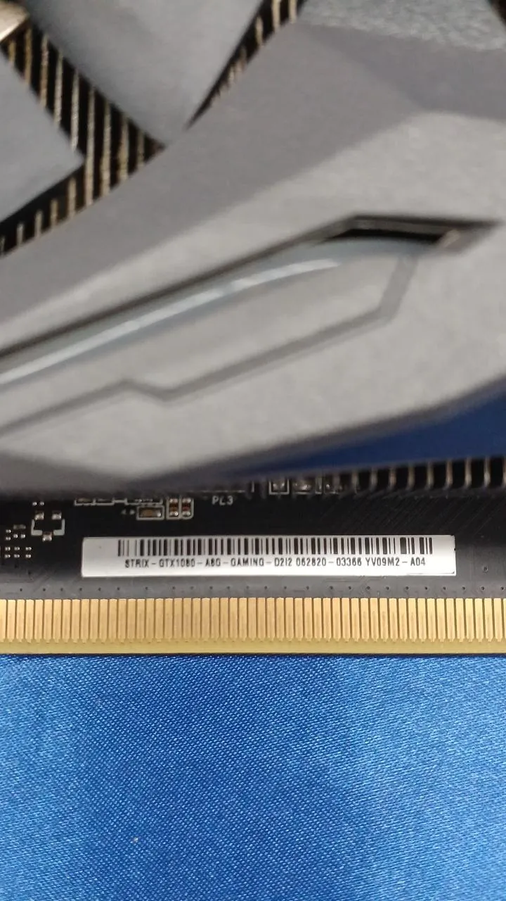 Carte graphique ASUS : GTX1080-A8G-GAMING
