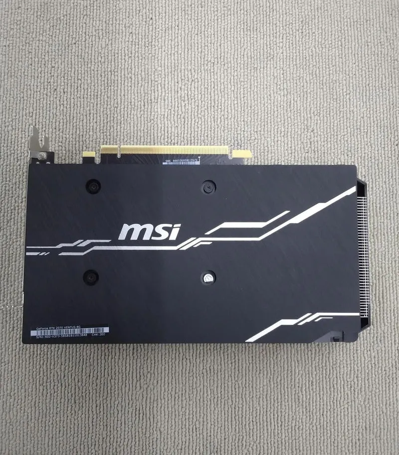 Carte graphique MSI : GEFORCE RTX 2070 VENTUS 8G