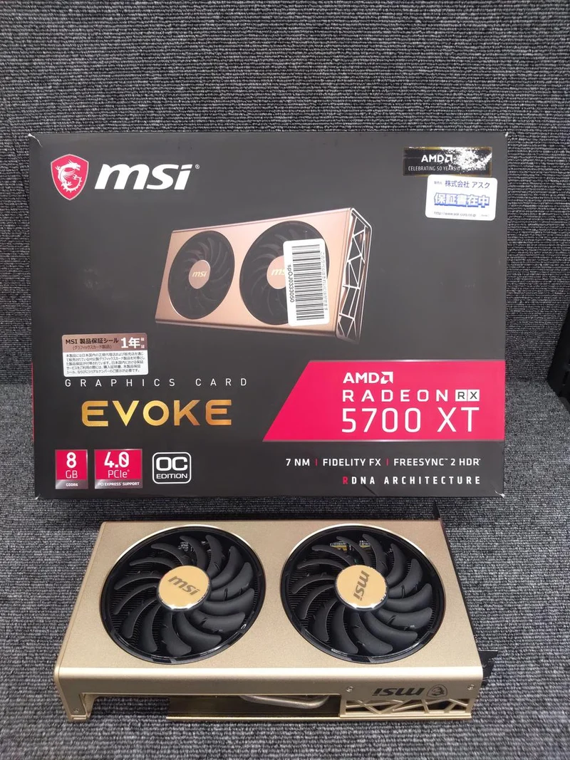 Carte graphique MSI : RX5700XT EVOKE OC