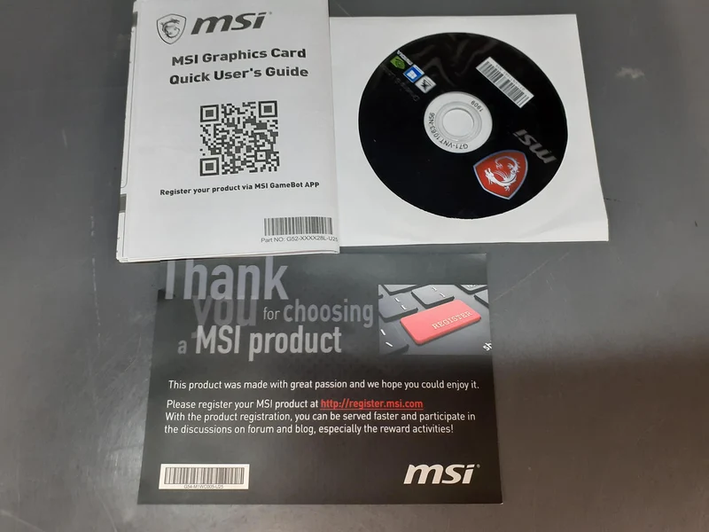 Carte graphique MSI GTX1660 AERO ITX 6G OC
