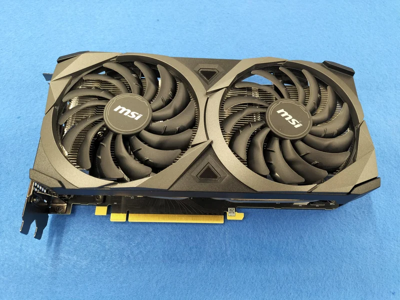 Carte graphique MSI : RTX 3060 Ti Ventus 2X 8GD6X