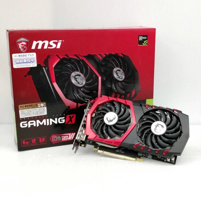 Carte graphique MSI GTX1050TI GAMING X 4G
