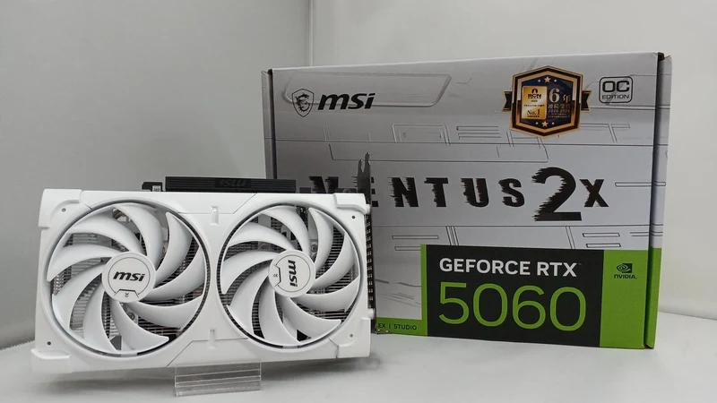 Carte graphique MSI : GeForce RTX5060 8G VENTUS 2X O