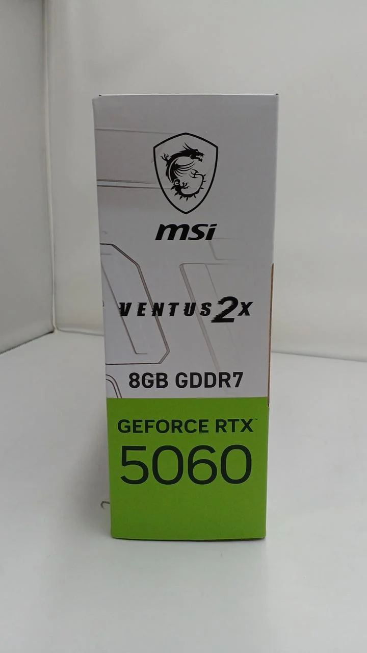 Carte graphique MSI : GeForce RTX5060 8G VENTUS 2X O