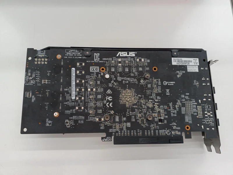 Carte graphique ASUS DUAL-RX580-O4G