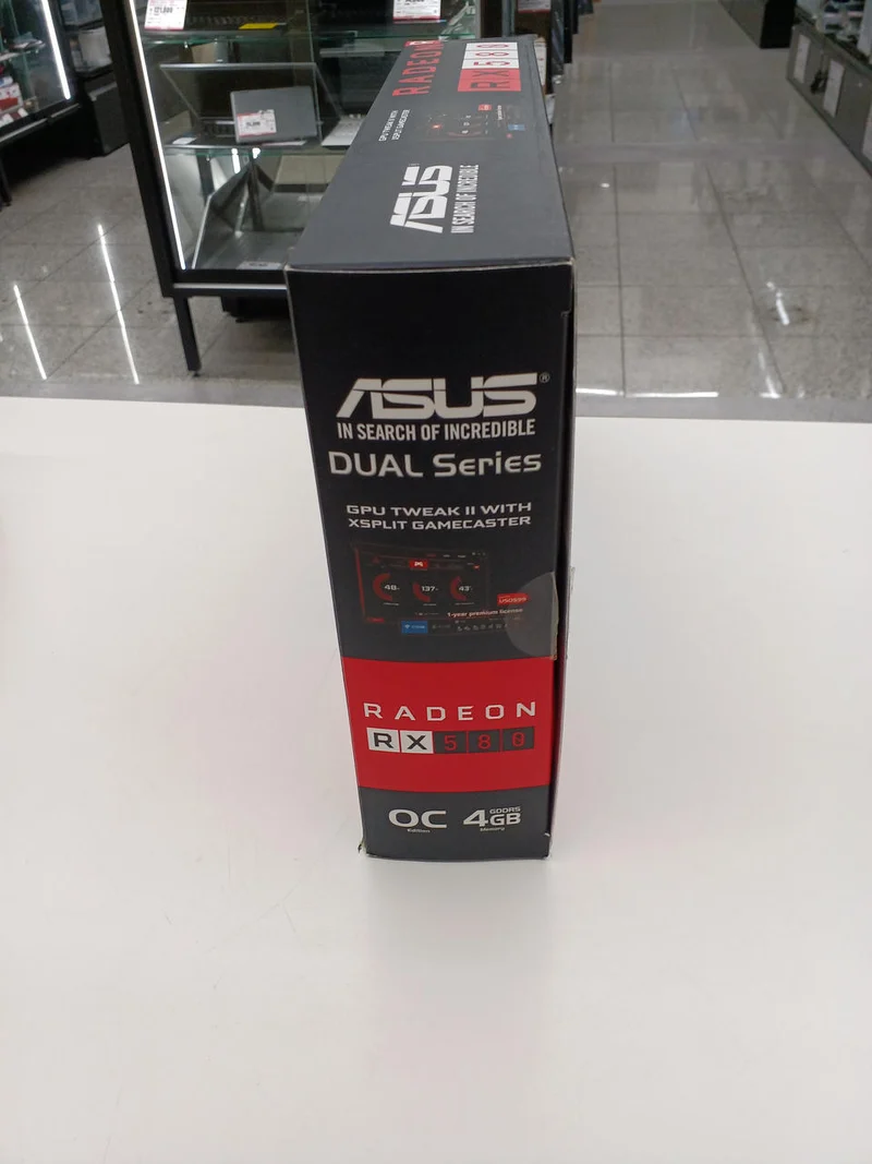 Carte graphique ASUS DUAL-RX580-O4G