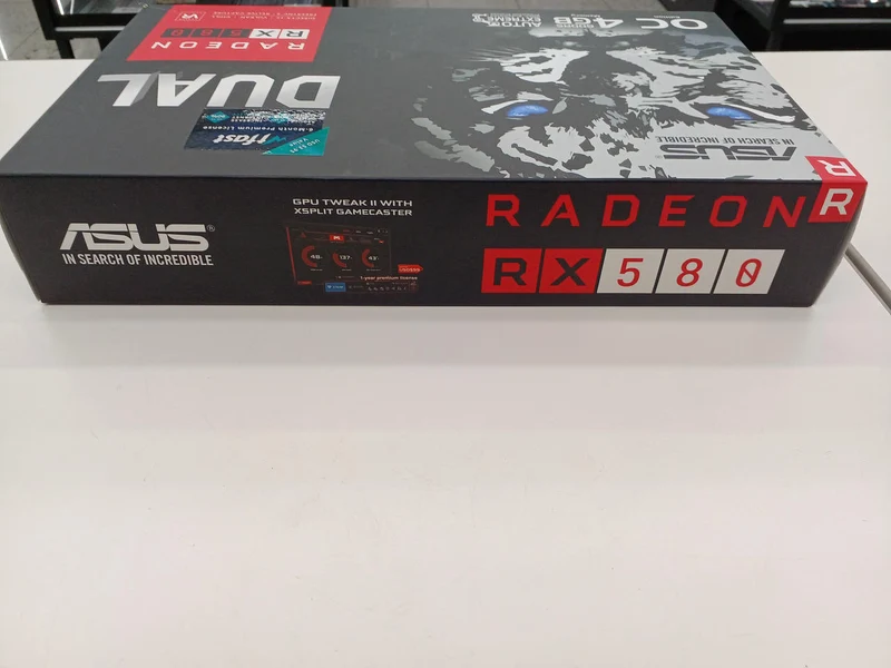 Carte graphique ASUS DUAL-RX580-O4G