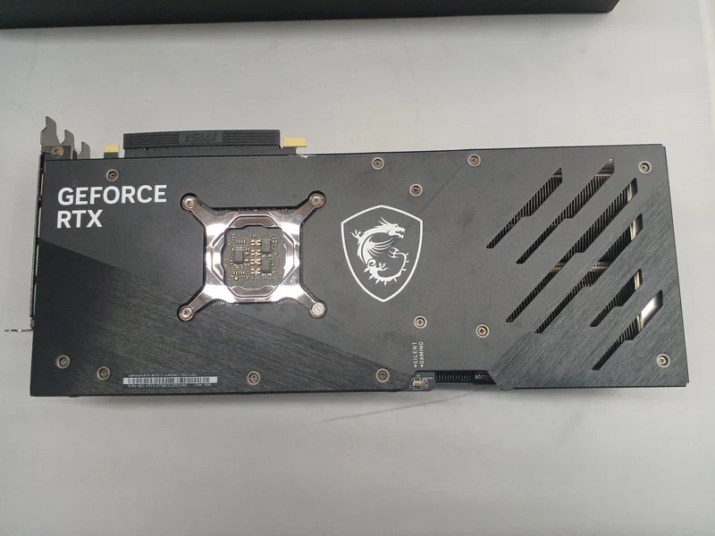 Carte graphique MSI : RTX 4070 Ti GAMING X TRIO 12G