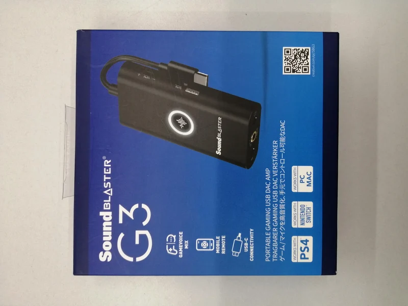 Amplificateur de jeu Creative Media SOUND BLASTER G3