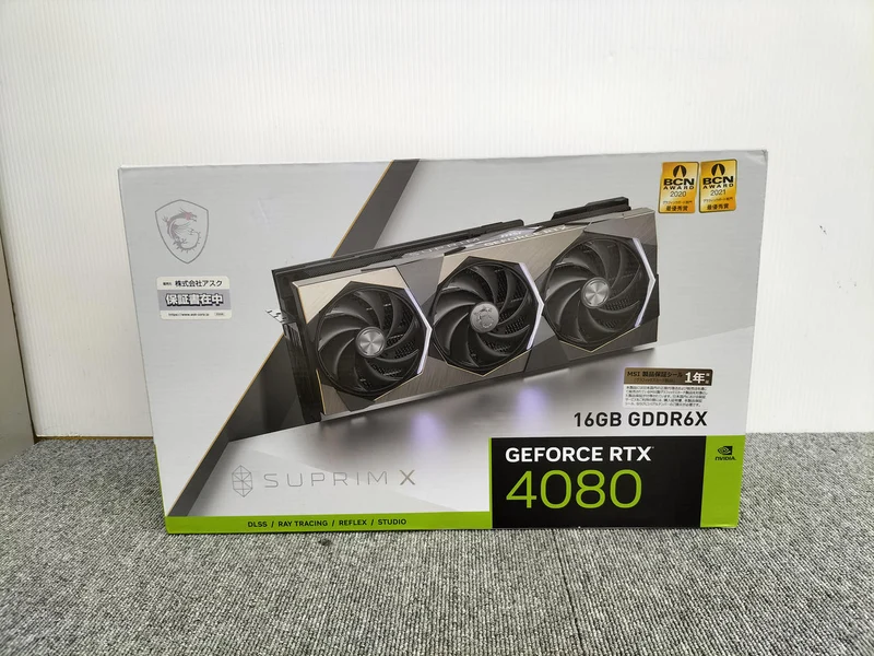 Carte graphique MSI GEFORC TX4080 16 Go SUPRIM X