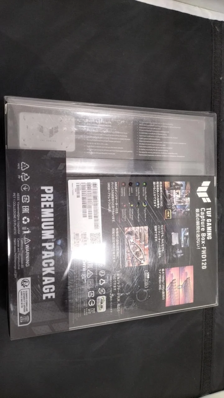Boîtier d'acquisition de jeu ASUS TUF GAMING CAPTURE BOX-FHD120-