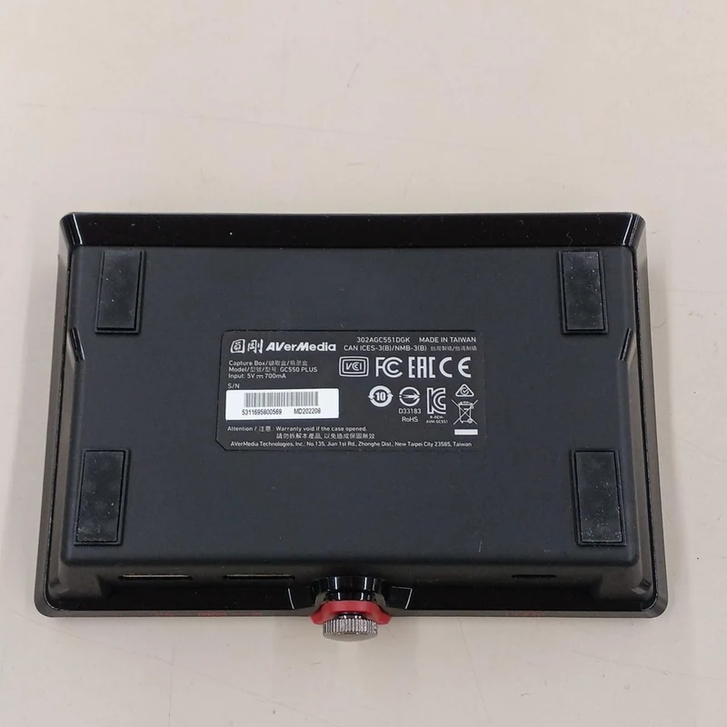 Carte d'acquisition vidéo AVerMedia GC550PLUS