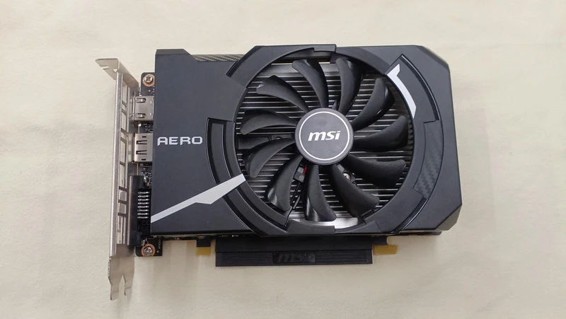 Carte graphique MSI : GEFORCE GTX1650AERO ITX 4G