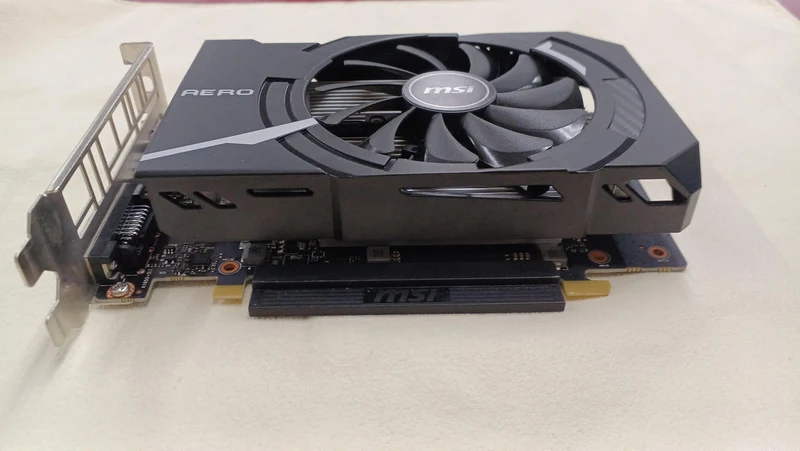 Carte graphique MSI : GEFORCE GTX1650AERO ITX 4G