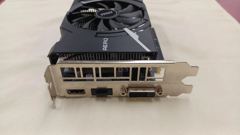 Carte graphique MSI : GEFORCE GTX1650AERO ITX 4G