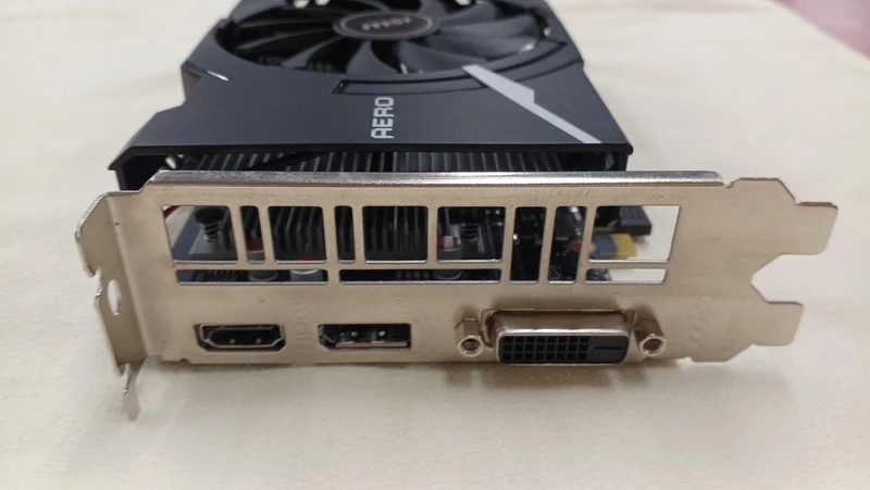 Carte graphique MSI : GEFORCE GTX1650AERO ITX 4G