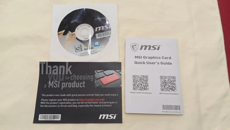Carte graphique MSI : GEFORCE GTX1650AERO ITX 4G