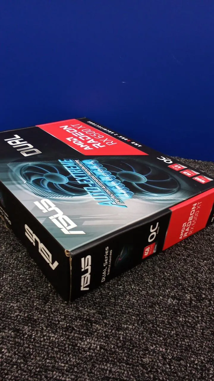 Carte graphique ASUS : DUAL RX6500XT O4G