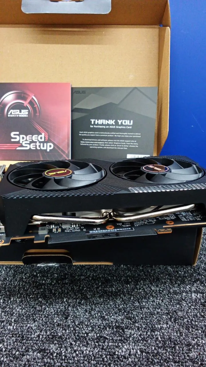 Carte graphique ASUS : DUAL RX6500XT O4G