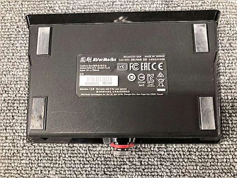 Dispositif d'acquisition vidéo AVerMedia GC550 PLUS